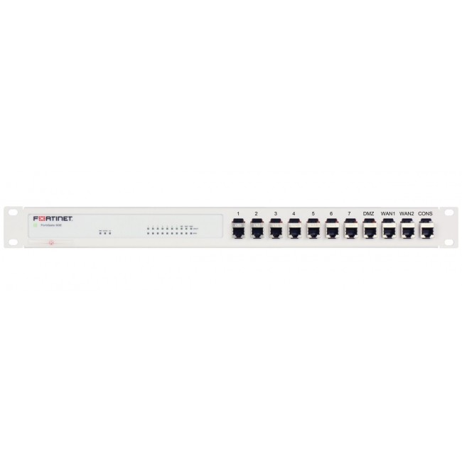 Rackmount.IT Rack Mount Kit for FortiGate 60E / 61E shielded / industrialized