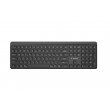 Gembird KB-WPS-03-CYRL Dual-mode pro-business slim wireless keyboard, 2.4G+BT, RU layout