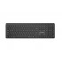 Gembird KB-WPS-03-CYRL Dual-mode pro-business slim wireless keyboard, 2.4G+BT, RU layout