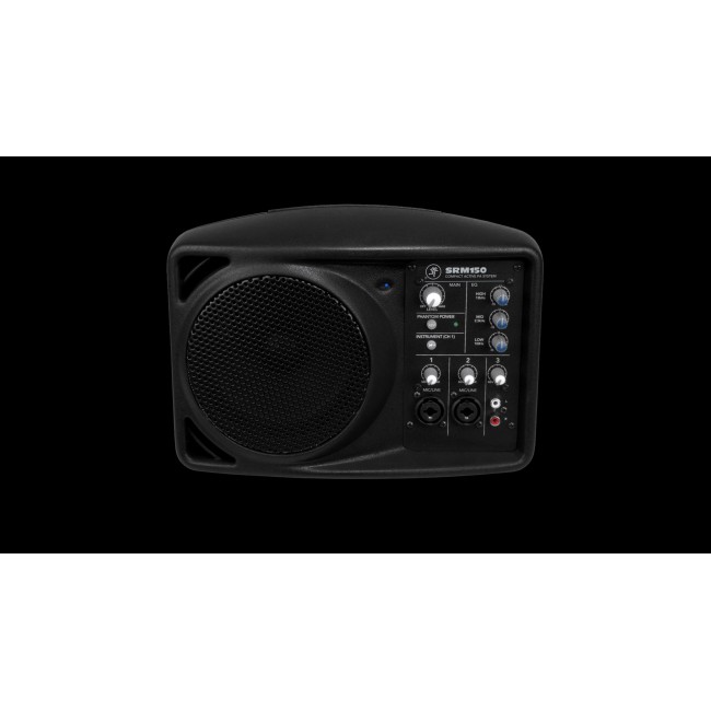 Mackie SRM 150 loudspeaker 3-way Black Wired 100 W