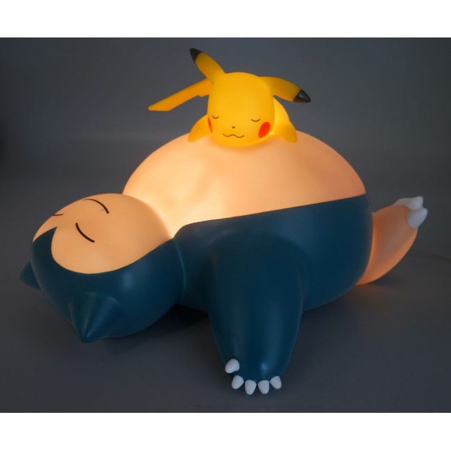 TF POKEMON LIGHT-UP FIGURE - SNORLAX & PIKACHU 25 CM