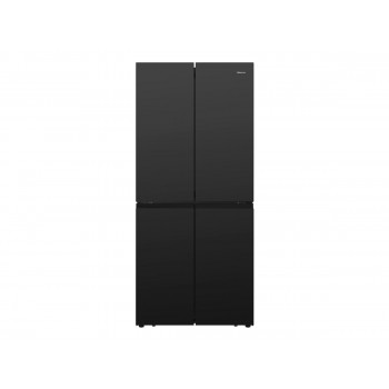Hisense RQ563N4GB1 side-by-side refrigerator Freestanding 454 L F Black