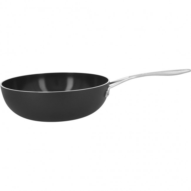 DEMEYERE INDUSTRY 3 Wok/Stir-Fry pan Round 40851-450-0 - 28 CM