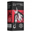 Multitool AZYMUT Turon - 10 tools + carabiner + belt pouch (H-P224108) Multitool AZYMUT Turon - 10 tools + carabiner + belt pouch (H-P224108)