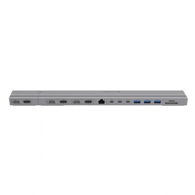 Targus HyperDrive 4K 2 x USB 3.2 Gen 2 (3.1 Gen 2) Type-C Silver Targus HyperDrive 4K 2 x USB 3.2 Gen 2 (3.1 Gen 2) Type-C Silver