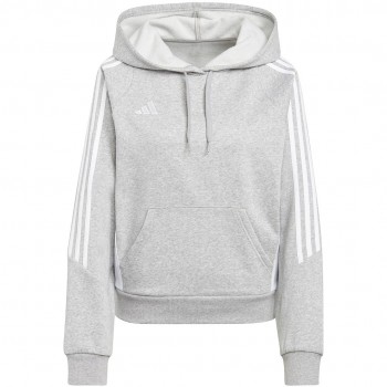 adidas Tiro 24 Hooded Grey Sweatshirt IR7509 S