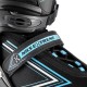 NILS EXTREME NH11912 A 2IN1 SKATES BLACK/BLUE SIZE. S (31-34) WITH INTERCHANGEABLE HOCKEY SKATES