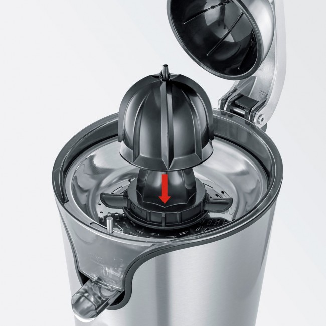 Severin SEV CP 3544 ZITRUSPRESSE citrus press Stainless steel Black, Stainless steel Severin SEV CP 3544 ZITRUSPRESSE citrus press Stainless steel Black, Stainless steel