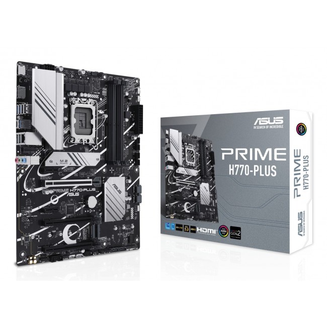 ASUS PRIME H770-PLUS Intel H770 LGA 1700 ATX ASUS PRIME H770-PLUS Intel H770 LGA 1700 ATX