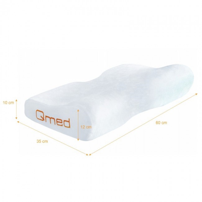 PREMIUM PILLOW Profiled pillow for sleep QMED PREMIUM PILLOW Profiled pillow for sleep QMED