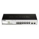 D-Link DGS-1210-08P Managed L2 Gigabit Ethernet (10/100/1000) Power over Ethernet (PoE) Black