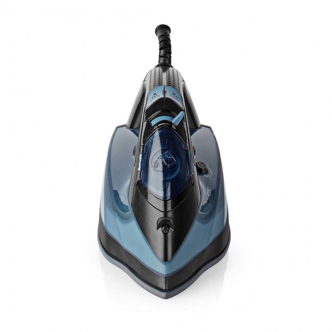 Nedis IRON2000 iron Dry iron Ceramic soleplate 2600 W Blue Nedis IRON2000 iron Dry iron Ceramic soleplate 2600 W Blue
