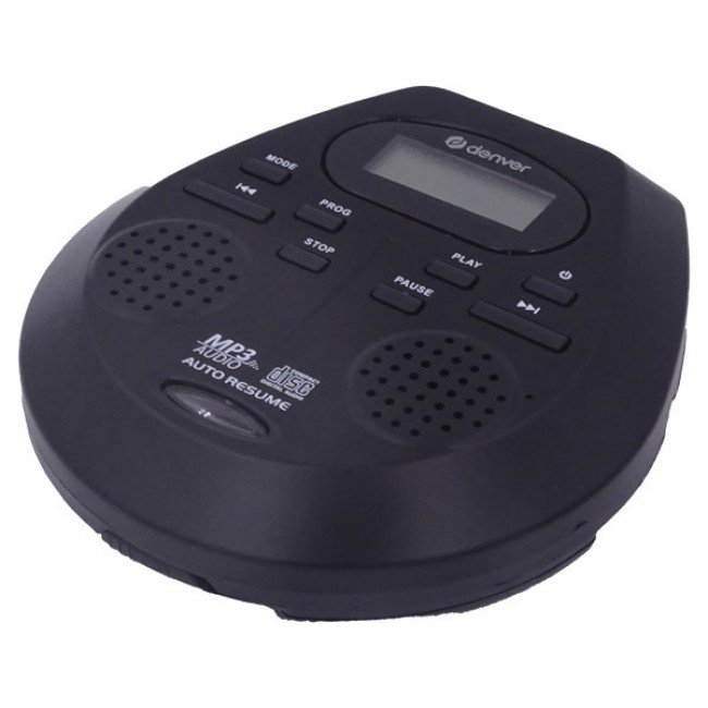 Discman with auto resume and anti-shock DMP-395B black