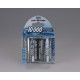 2x Ansmann NiMH 10000 Mono D rechargeable