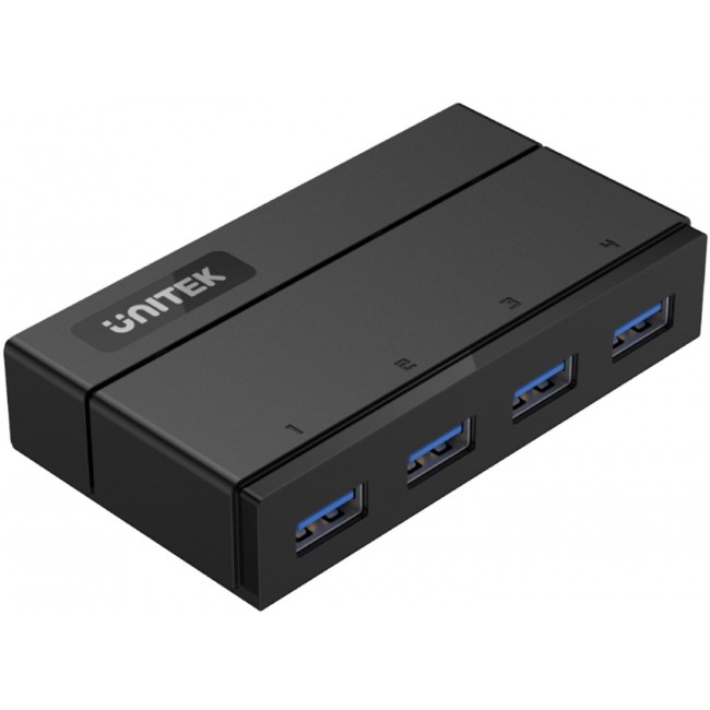 UNITEK Y-HB03001 interface hub USB 3.2 Gen 1 (3.1 Gen 1) Type-B 5000 Mbit/s Black UNITEK Y-HB03001 interface hub USB 3.2 Gen 1 (3.1 Gen 1) Type-B 5000 Mbit/s Black