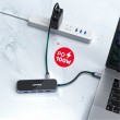 UNITEK uHUB H6 Wired USB 3.2 Gen 1 (3.1 Gen 1) Type-C Black, Grey
