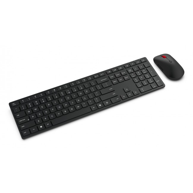 Lenovo 4X31S04814 keyboard Mouse included Office RF Wireless + Bluetooth German Black