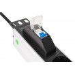 Digitus Aluminum socket strip, 7-way with circuit breaker