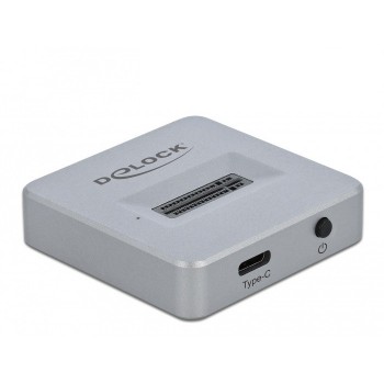 DeLOCK M.2 Docking Station for M.2 NVMe PCIe SSD with USB Type-C female