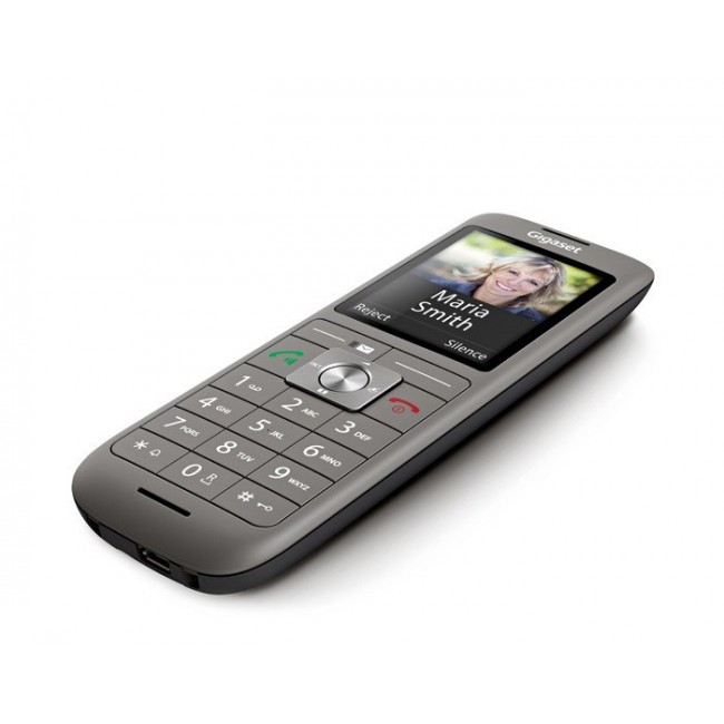 Gigaset CL660HX Analog/DECT telephone Caller ID Anthracite