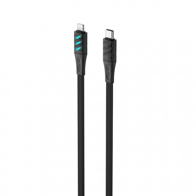 Havit CB6255 - USB charging cable type C to Lightning, 1 m (black)