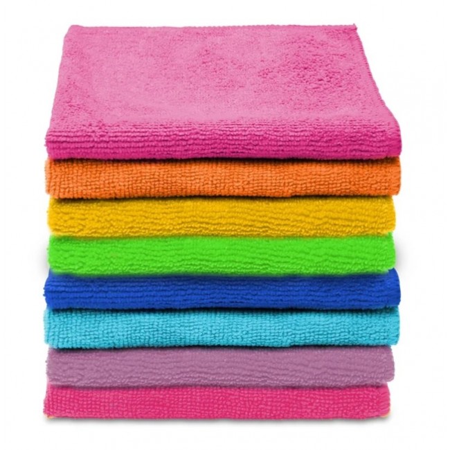 Cleaning Cloth Vileda Microfibre Colors 8 pcs