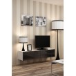 Cama TV stand VIGO 140 30/140/40 white/black gloss Cama TV stand VIGO 140 30/140/40 white/black gloss