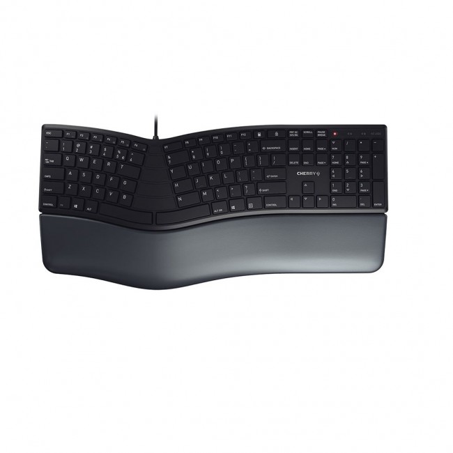 CHERRY KC 4500 ERGO keyboard Universal USB QWERTY US English Black