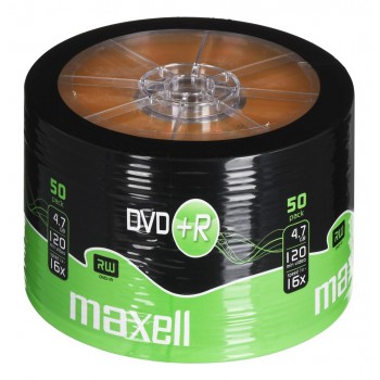 Maxell DVD+R 4.7GB 16x Spindle 50pk 50 pc(s)