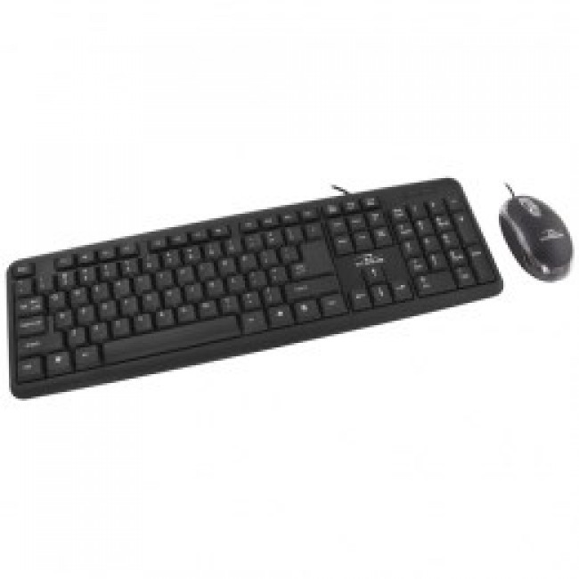 TITANUM TK106 keyboard Mouse included USB Black