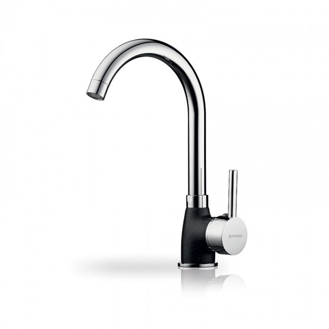 Pyramis Bello Duo Kitchen mixer 090927138 Granite, silver/black dotted Pyramis Bello Duo Kitchen mixer 090927138 Granite, silver/black dotted