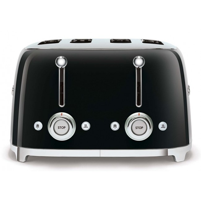 Smeg 50's Style Toaster TSF03BLEU Black Smeg 50's Style Toaster TSF03BLEU Black