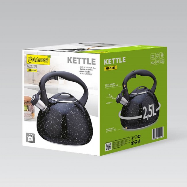 Maestro MR-1310 Kettle 2.5 l Black Maestro MR-1310 Kettle 2.5 l Black