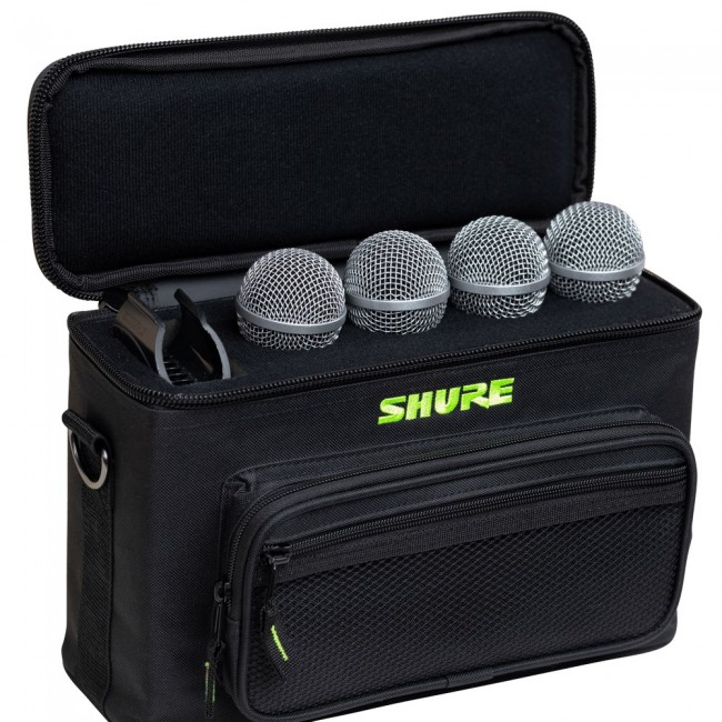 Gator Cases SH-MICBAG04 audio equipment case Microphone Shoulder bag case Nylon Black