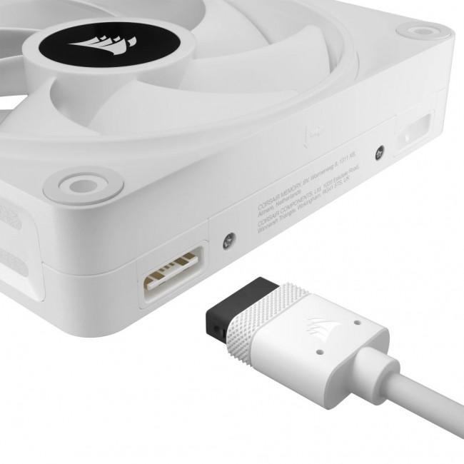 Corsair CO-9051005-WW computer cooling system Computer case Fan 12 cm White 1 pc(s) Corsair CO-9051005-WW computer cooling system Computer case Fan 12 cm White 1 pc(s)
