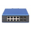 Digitus Industrial 8+4 port Gigabit Ethernet PoE switch Digitus Industrial 8+4 port Gigabit Ethernet PoE switch