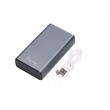 Extralink Powerbank EPB-126 20000mAh Silver Power bank, 45W PD, USB-C