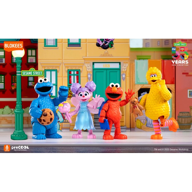 BLOKEES SESAME STREET FIGURES preCOOL S2 - COOKIE MONSTER