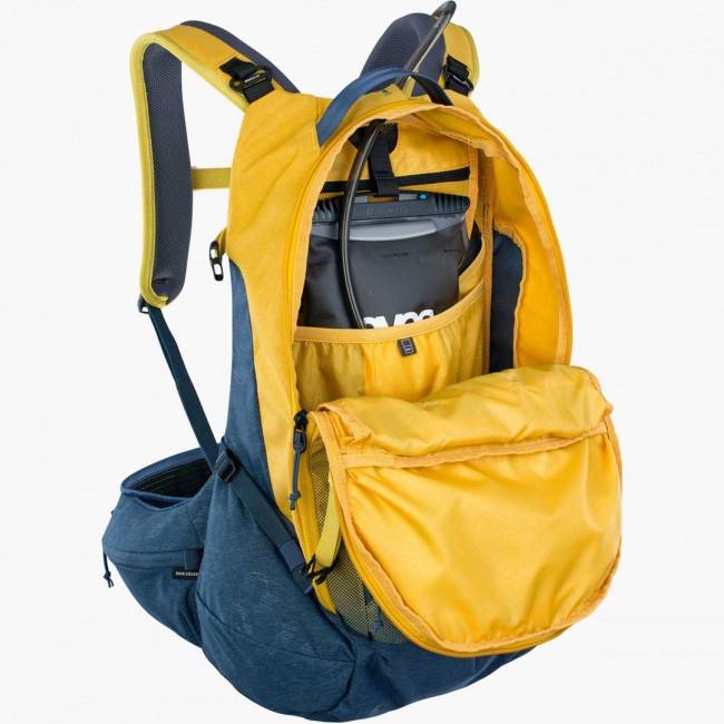 EVOC Trail Pro backpack Cycling backpack Blue, Yellow Nylon