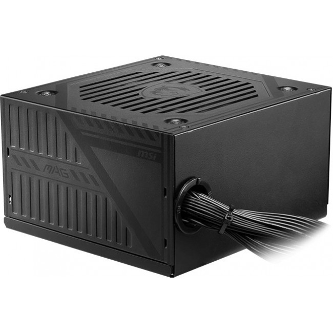 MSI MAG A650BNL power supply unit 650 W 24-pin ATX ATX Black MSI MAG A650BNL power supply unit 650 W 24-pin ATX ATX Black