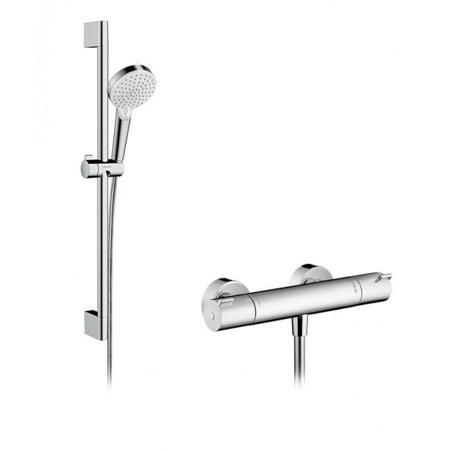 Hansgrohe Crometta shower system Chrome, White Hansgrohe Crometta shower system Chrome, White