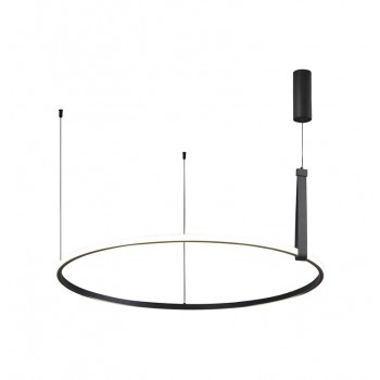 LUMINAIRE PENDANT 42W LED D90CM BLACK