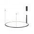 LUMINAIRE PENDANT 42W LED D90CM BLACK