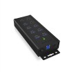 ICY BOX IB-HUB1703-QC3 USB 3.2 Gen 1 (3.1 Gen 1) Type-B 5000 Mbit/s Black ICY BOX IB-HUB1703-QC3 USB 3.2 Gen 1 (3.1 Gen 1) Type-B 5000 Mbit/s Black