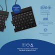 R-Go Tools Ergonomic keyboard R-Go Split Break v2 with break software, ergonomic split keyboard, QWERTY (US), Wired, black