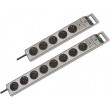 Brennenstuhl Super-Solid Surge Protection 4.500 A Silver 8 AC outlet(s) 2.5 m