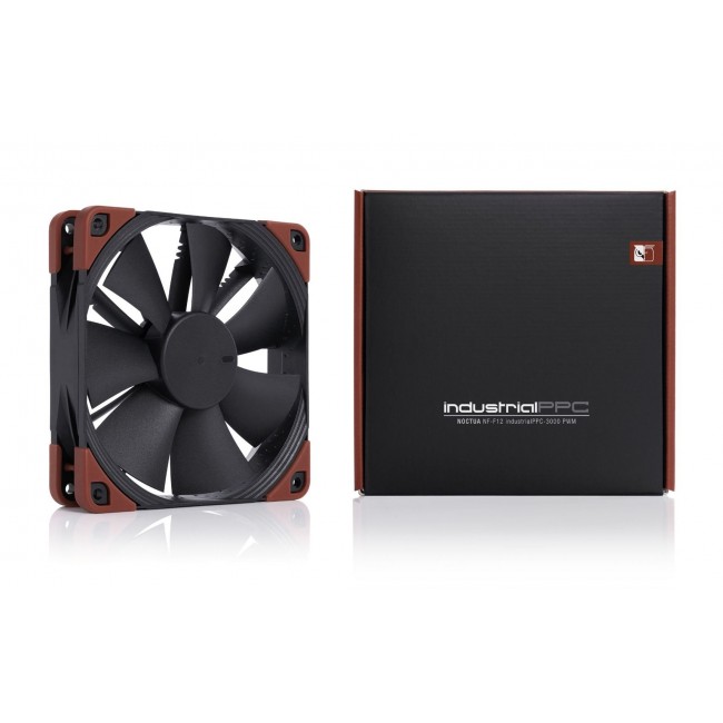 Noctua NF-F12 industrialPPC-3000 PWM Computer case Fan 12 cm Black, Brown Noctua NF-F12 industrialPPC-3000 PWM Computer case Fan 12 cm Black, Brown
