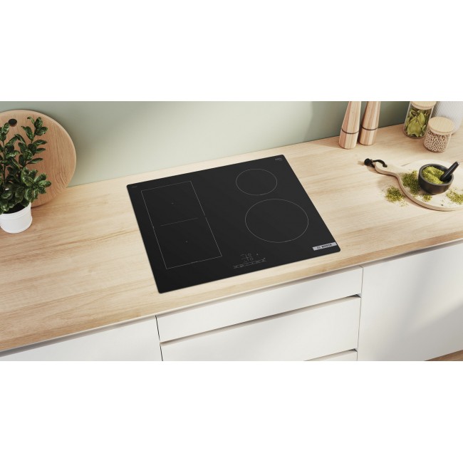 Bosch Serie 4 PVS61RBB5E hob Black Built-in 60 cm Zone induction hob 4 zone(s)