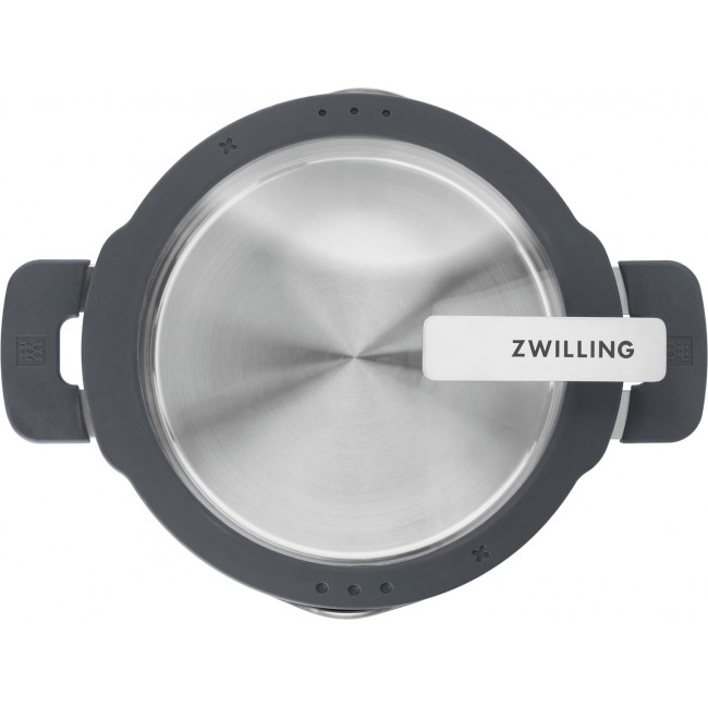 ZWILLING SIMPLIFY 66870-005-0 Pots set Stainless steel 5 pcs. Silver Black ZWILLING SIMPLIFY 66870-005-0 Pots set Stainless steel 5 pcs. Silver Black