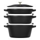 Staub La Cocotte 4.2 L Round Cast iron Casserole baking dish Staub La Cocotte 4.2 L Round Cast iron Casserole baking dish